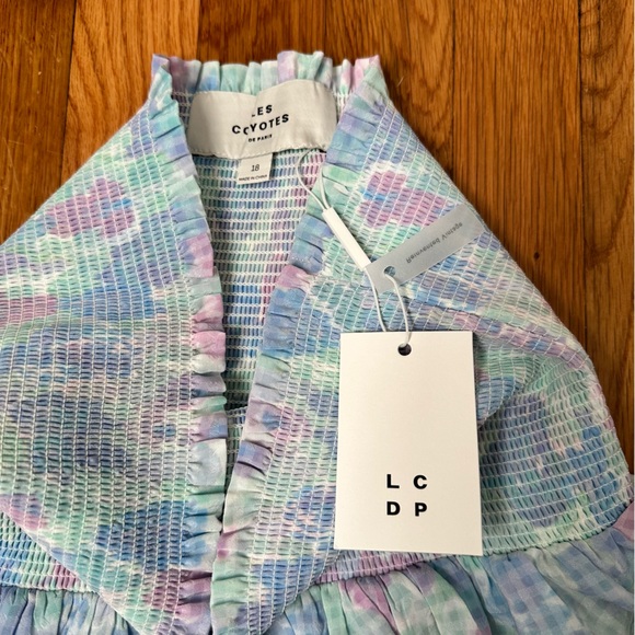 Les Coyotes de Paris smocked petal skirt - Picture 4 of 4